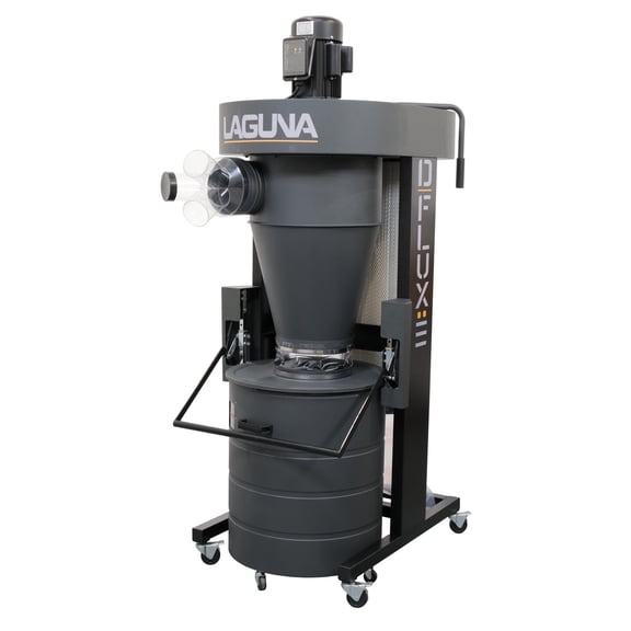 220V 3 HP Single Phase D Flux: III Cyclone Dust Collector