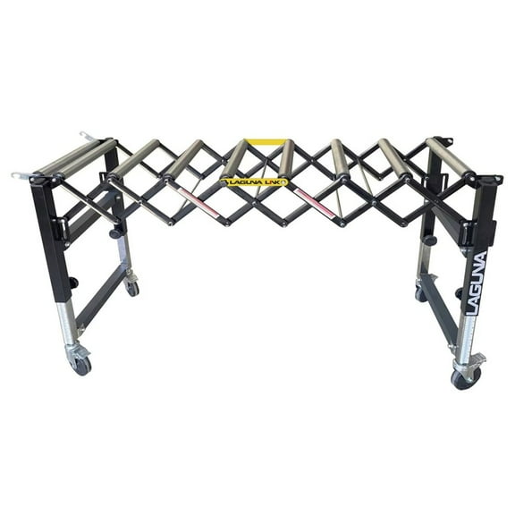Laguna Tools XP2001 XP 20 20 in. Flexible Roller Conveyor Table
