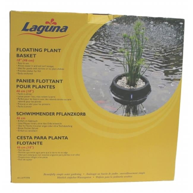 Laguna Water Garden - Floating Plant Bag- Black 18 Inch - PT978