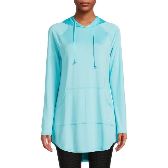 Laguna Women's Long Sleeve Hooded Cover-Up Dress