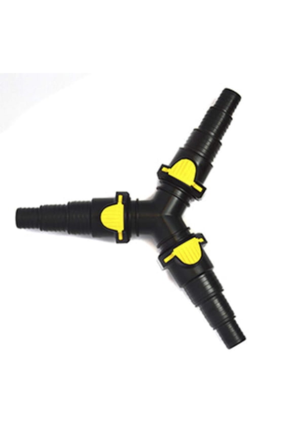 Y-Connector Supplied with 3 Click-Fit Connectors, 1-1/4-Inch