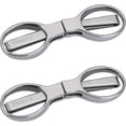 thumbnail image 1 of Lagwa 2 Pack Folding Pocket Scissors, Stainless Steel Portable Travel Shears for Crafting, Office, Home Use, 1 of 6