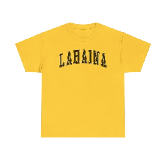 Lahaina Hawaii Shirt Gifts Tshirt Crew Neck Short Sleeve