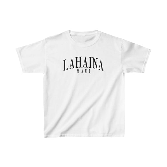 Lahaina Maui Kids Shirt Gifts Youth Tee Tshirt