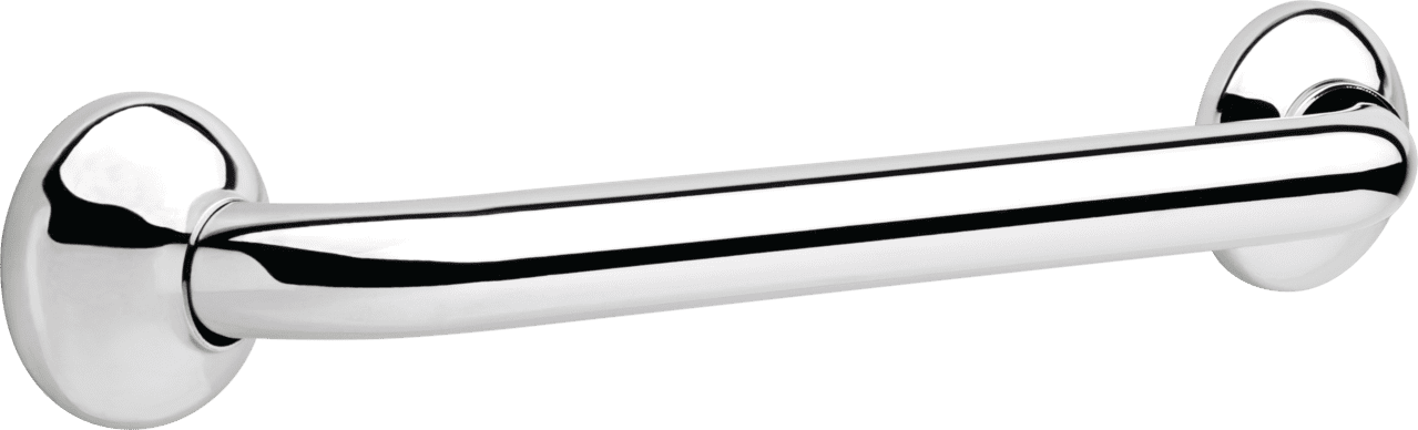 Polished Chrome 16" Stainless Steel Wall Mounted Grab Bar