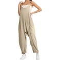 thumbnail image 1 of Lahloya Maternity Jumpsuit, Lahloya Pregnancy Jumpsuit, Oversized Cotton Maternity Pants Maternity Romper Overalls, 1 of 8