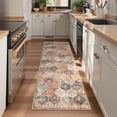 thumbnail image 1 of Lahome 2'x6 Washable Moroccan Runner Rugs for Entryway, Non-Slip Indoor Orange Hallway Runners with Rubber Backing, Soft Ultra Thin Carpet for Kitchen Laundry, 1 of 9