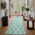 thumbnail image 1 of Lahome 2'x7' Moroccan Ultra-Long Runner Rug - Non-Slip Distressed Sage Carpet for Hallways, Kitchen Entryway, Lightweight Washable Low Pile, 1 of 7