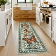 thumbnail image 1 of Lahome Decor 2'x6' Butterfly Kitchen Rug,2x6ft Runner Rugs for Hallways, Non-Slip Washable Rugs Stain Resistant Boho Floral Runner Low-Pile Runner Rug Rubber Backing for ‎Bathroom Bedroom,Beige, 1 of 10