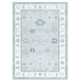 thumbnail image 1 of Lahome Decor 2'x6' Modern Oushak Bedroom Runner Rug, Boho Floral 2x6 ft Runners for Hallways , Non Slip Washable Soft Rug Kitchen, Ultra Thin Retro Carpet Runners for Bathroom Entryway,Grey, 1 of 1