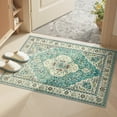 thumbnail image 1 of Lahome Decor 2x3 Area Rug Boho Tribal Rugs for Living Room Machine Washable Bedroom Rug, Turkish Aesthetic Soft Non-Slip Non-Shedding Faux Wool Throw Rug for Camper Entryway Office Carpet, 1 of 11