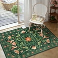 thumbnail image 1 of Lahome Decor 3'x5' Boho Bird Area Rugs,Floral Rug for Living Room Machine Washable,Soft Indoor Carpet,Non-Slip Low Pile for Bedroom Entrance Kitchen Office,Green, 1 of 9
