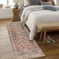 thumbnail image 1 of Lahome Oriental Washable Kitchen Runner Rug Non Slip, 2x8 Runners for Hallways with Rubber Backing, Vintage Soft Long Carpet for Bathroom Laundry Bedroom,Terracotta, 1 of 8