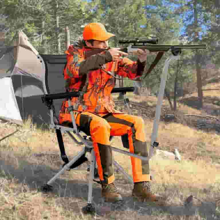 Pallet Bow Hunting Chair Laicejoy 360° Silent Swivel Hunting Chair
