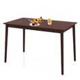 thumbnail image 1 of Laicejoy Mid Century Dining Table for 4, 48" Rectangular Kitchen Table w/ Rubber Wood Legs, Modern Dinette Table for Kitchen, 1 of 7