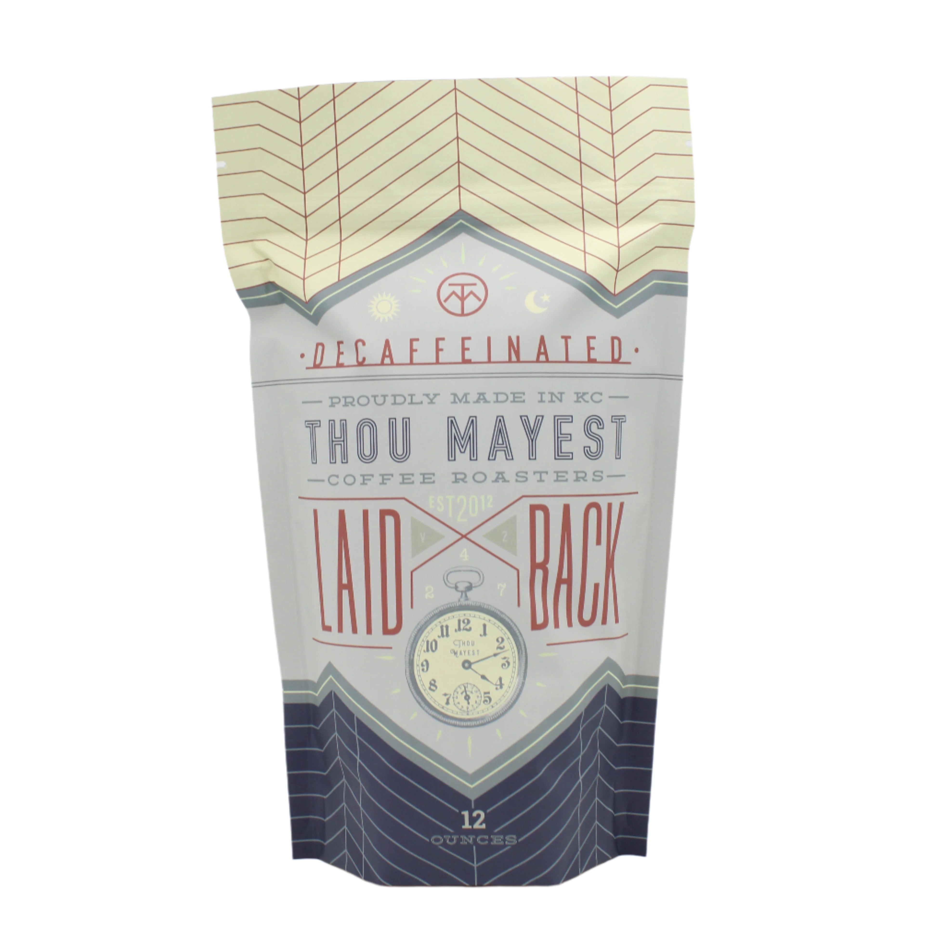 Laid Back Decaf | 12oz Whole Bean Medium Roast Coffee