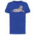 thumbnail image 1 of Laid Down Weimaraner And Kitten Tee Men's -Image by Shutterstock, 1 of 2