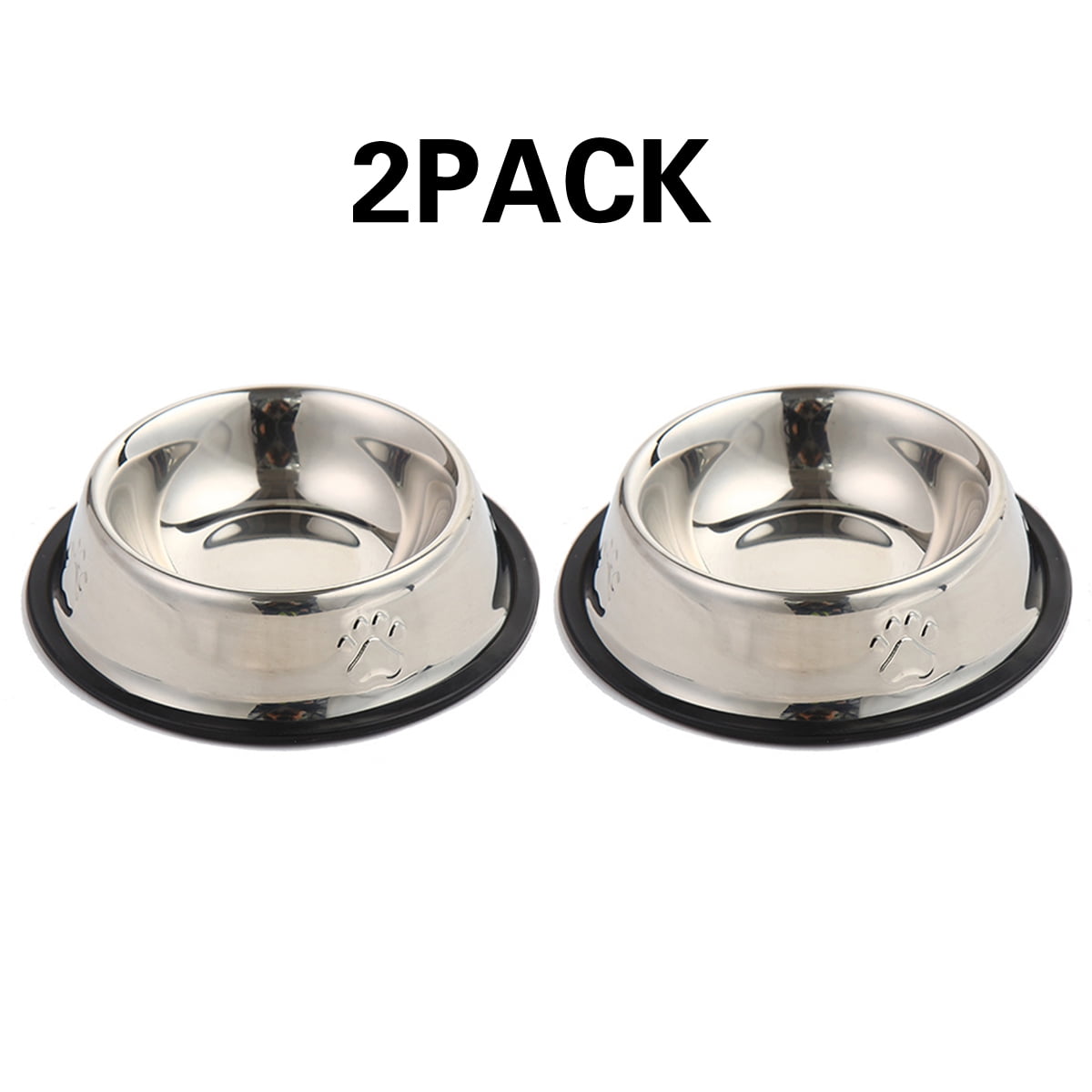 Dog Feeding Station with Magnetic-Door and Large Dog Bowls,Black
