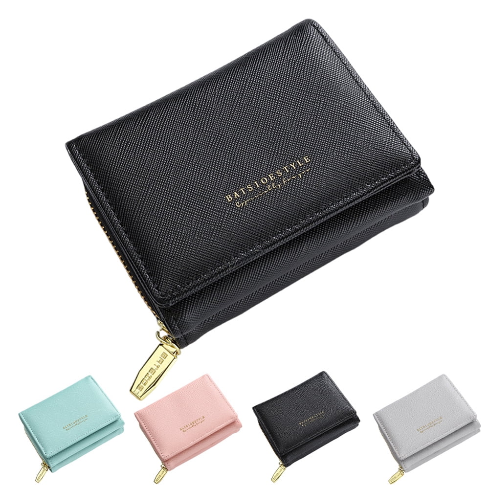 Laidan Women's Small Purse PU Leather Purse, Women's Mini Wallet Credit