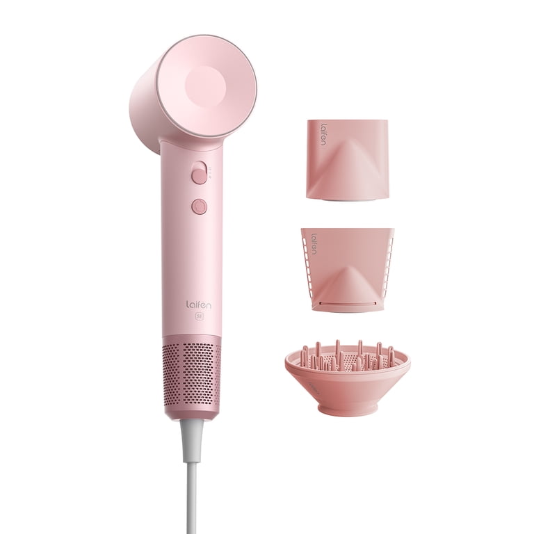【新品未使用】Laifen ヘアドライヤー ピンク Laifen SE Hair Dryer, 105,000 RPM Ionic Blow Dryer with 3 Magnetic