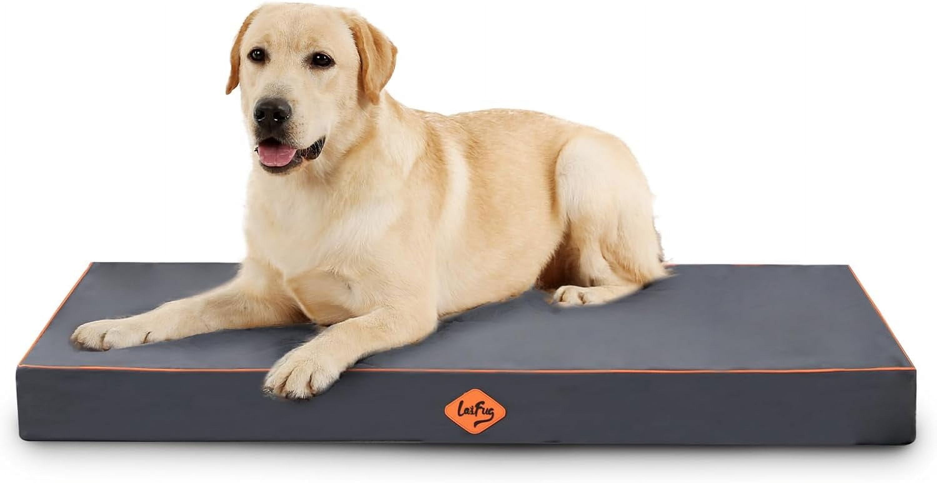 Picture of Laifug Orthopedic Dog Bed For Large Dogs with Egg Crate Foam Support ...