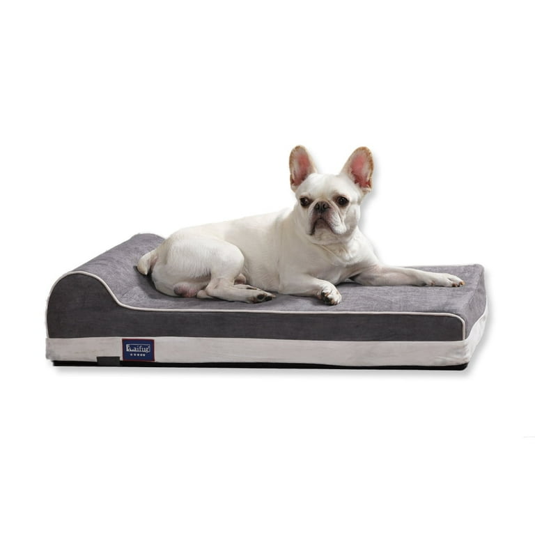 Laifug orthopedic memory 2025 foam dog bed