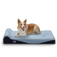 thumbnail image 1 of Laifug Orthopedic Memory Foam Large Dog Bed with Pillow and Durable Water Proof Liner & Removable Washable Cover (BlueÃ¯Â¼ÂL), 1 of 7