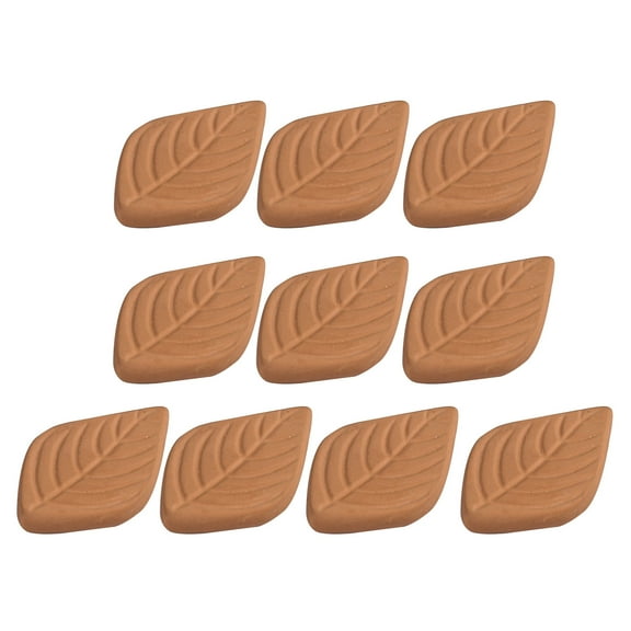 Laikoutd 10Pcs Humidifier Sugar Saver Softener Leaf Clay Hydrostone Terracotta Humidifying Stone Keeper