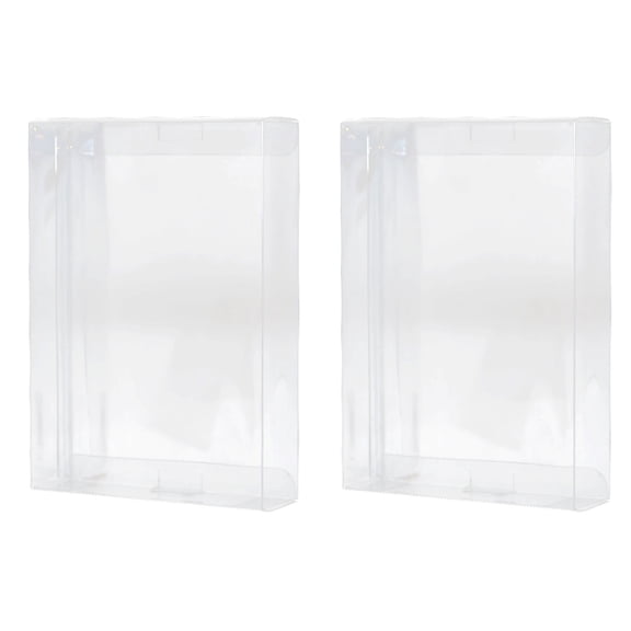 Clear Box Case Sleeve CIB Protector for N64 Games Cartridge Box