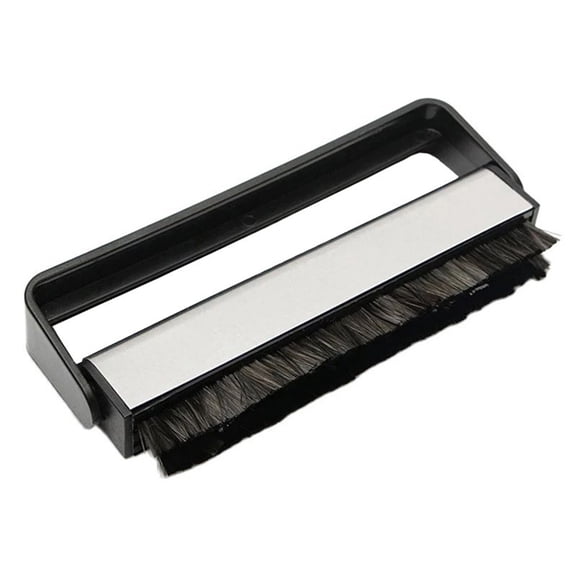 Laikoutd 2Pcs/set Record Cleaner Cleansing Cloth & Brush Remover Tool for Easily Cleansing