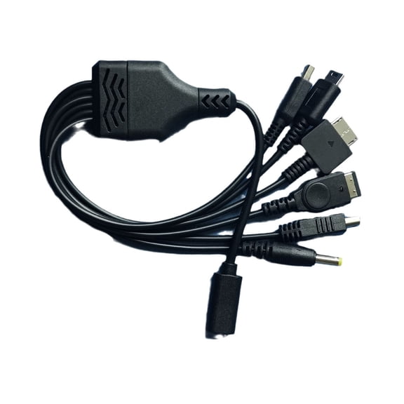 33cm Gaming Consoles Charging Solution Power Cord with Type C Port for Video Game Consoles