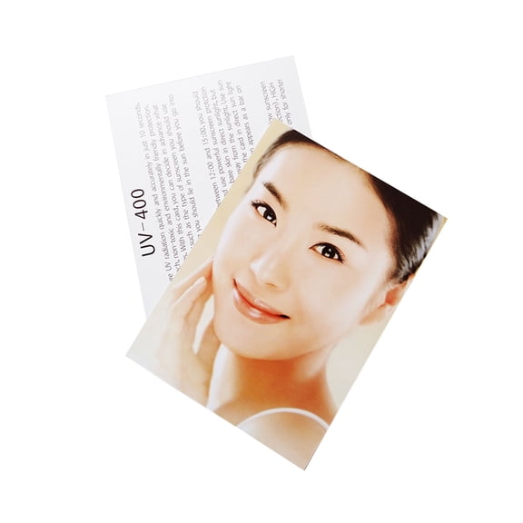 UV Card UV Intensity Testing Tool UVB Portable UV Tester Detector Card for Sunglass Testing Reusable