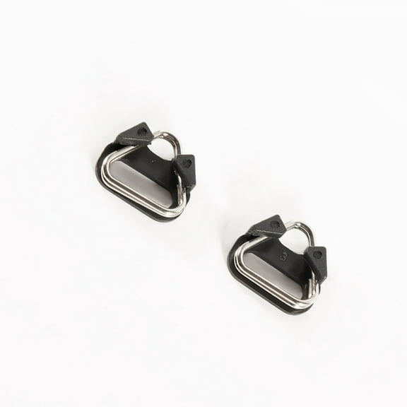 Stainless Steel Camera Straps Hook Camera Lugs Rings Set Of 2 with Plastic Caps for Easy Attachment