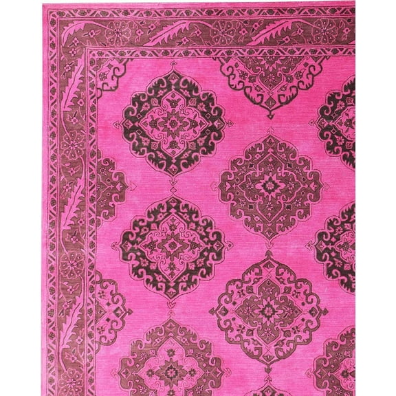 Laila 3'x5′ Area Rug Handcrafted Motif Floral Design Oriental Traditional Design Non-Shedding Fine Wool Pile & Easy-Care Areas in Living Room Bedroom
