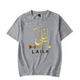 thumbnail image 1 of Laila T-Shirt Merch For Women/Men Unisex Summer Short Sleeve Tshirt Tee Fashion Hiphop Streetwear, 1 of 3