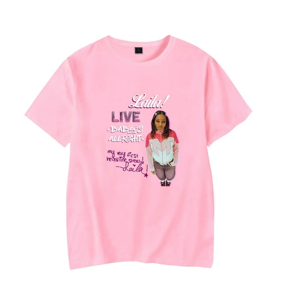 Laila TShirt For Women/Men Unisex Merch Summer Short Sleeve Tshirt Tee Fashion Hiphop Streetwear Top