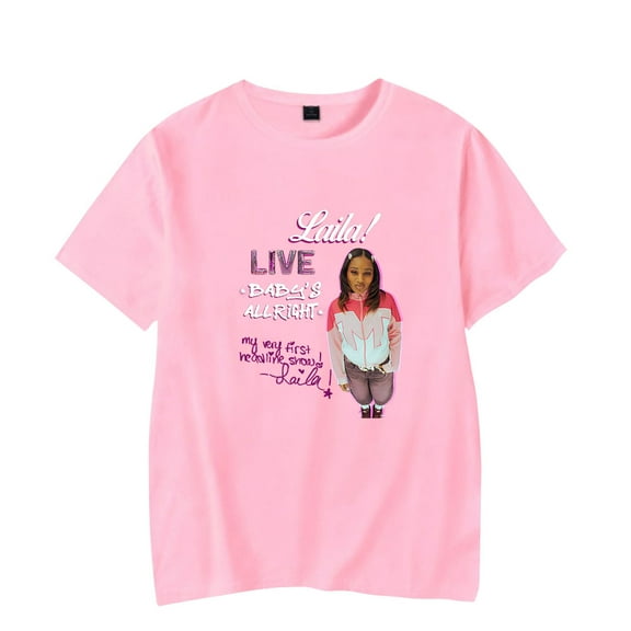 Laila TShirt For Women/Men Unisex Merch Summer Short Sleeve Tshirt Tee Fashion Hiphop Streetwear Top
