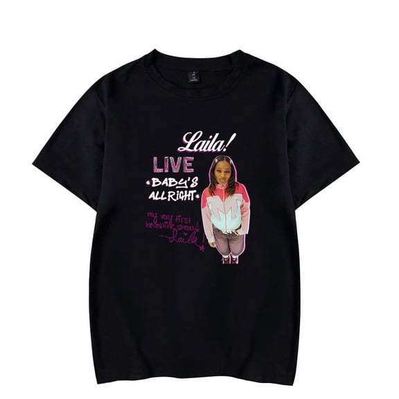 Laila TShirt For Women/Men Unisex Merch Summer Short Sleeve Tshirt Tee Fashion Hiphop Streetwear Top