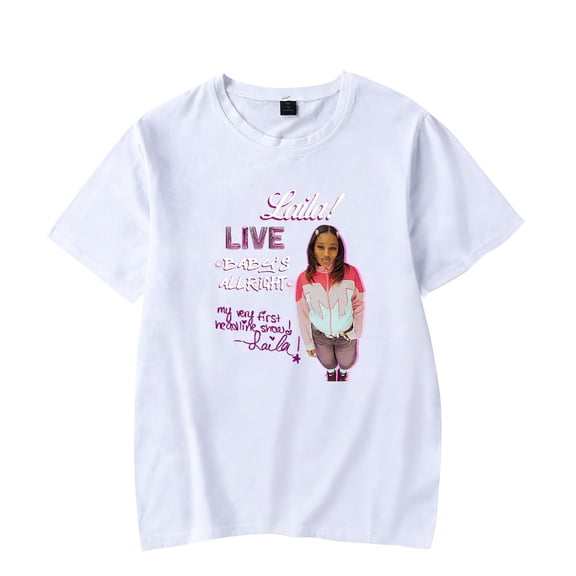Laila TShirt For Women/Men Unisex Merch Summer Short Sleeve Tshirt Tee Fashion Hiphop Streetwear Top