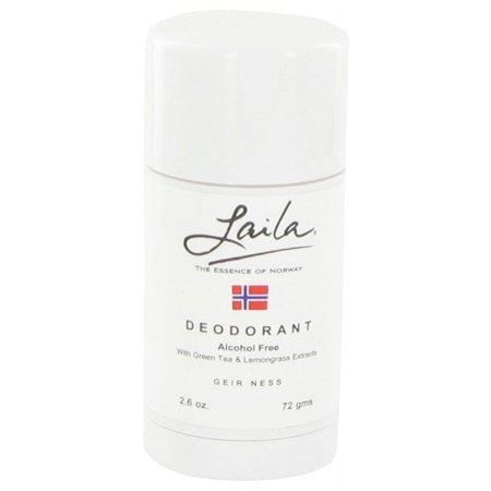 Laila by Geir Ness Deodorant Stick 2.6 oz Pack of 4