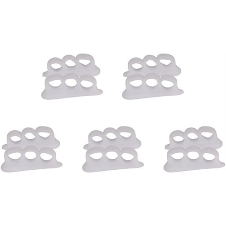 Laimoere Toe Separators, Toe Spacers, Toe Straightener for Men & Women Hammer Toe, Overlapping Toe, Claw Toes, Reduce Foot Pains