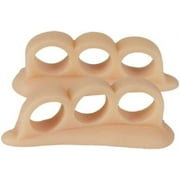 Laimoere Toe Separators, Toe Spacers, Toe Straightener for Men & Women Hammer Toe, Overlapping Toe, Claw Toes, Reduce Foot Pains