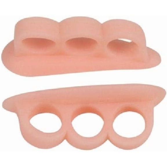 Laimoere Toe Separators, Toe Spacers, Toe Straightener for Men & Women Hammer Toe, Overlapping Toe, Claw Toes, Reduce Foot Pains
