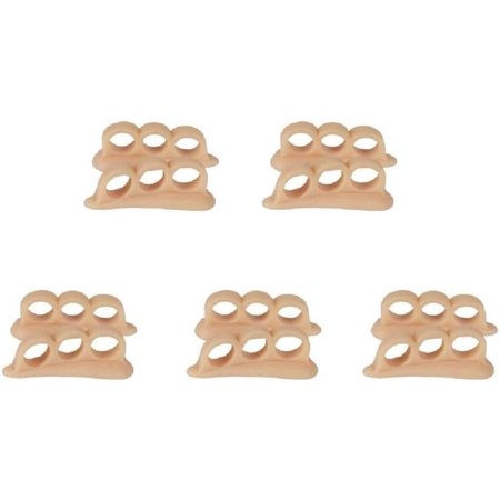 Laimoere Toe Separators, Toe Spacers, Toe Straightener for Men & Women Hammer Toe, Overlapping Toe, Claw Toes, Reduce Foot Pains