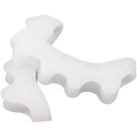 Laimoere Toe Separators, Toe Spacers, Toe Straightener for Men & Women Hammer Toe, Overlapping Toe, Claw Toes, Reduce Foot Pains