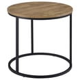 thumbnail image 1 of Lainey Round Occasional Side End Table Mango, 1 of 10