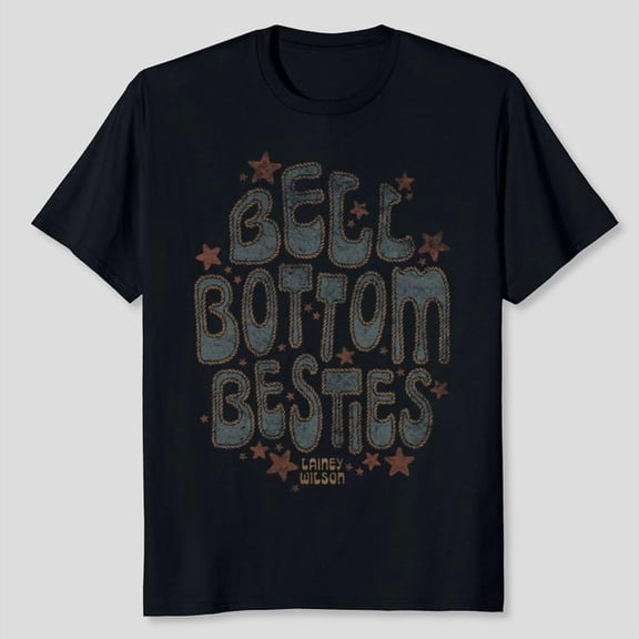 Lainey Wilson Bell Bottom Besties T-Shirt, Sizes S-5XL - Gategoo