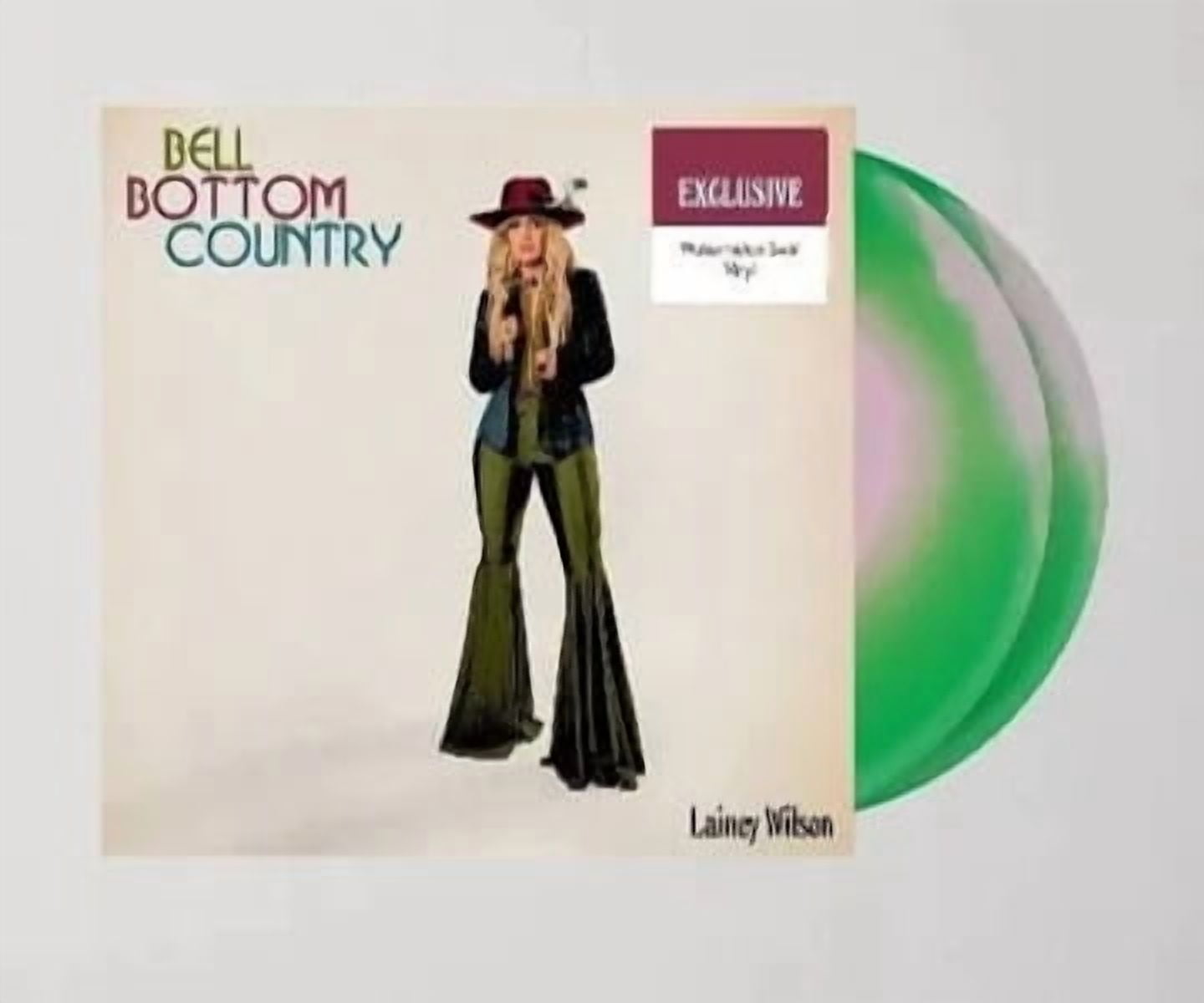 Lainey Wilson - Bell Bottom Country - Limited 'Watermelon Swirl' Colored Vinyl - Music & Performance