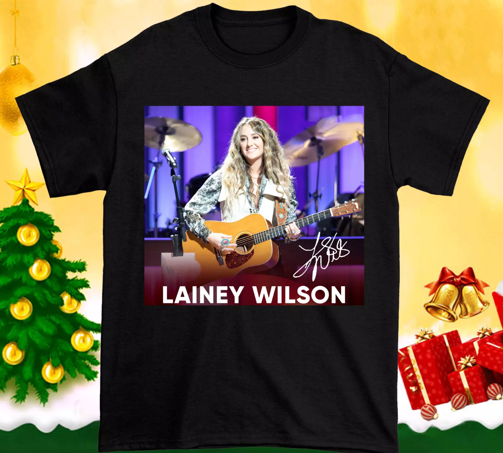 Lainey Wilson Black Merch Lainey Wilson Tour 2023 Black All Size Shirt