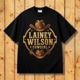 thumbnail image 1 of Lainey Wilson Black T Shirt Gift Concert T shirt Sizes S-5XL, 1 of 3
